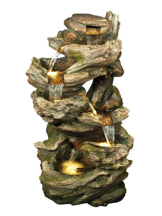 Large 6 Fall Woodland Water Feature by Aqua Creations